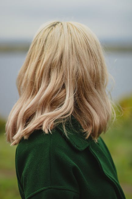 Doğal blonde balyaj